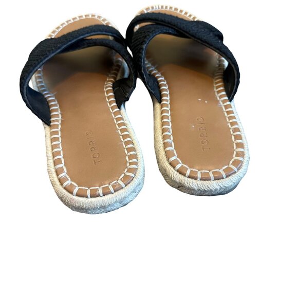 Torrid Cross Band Crochet Flatform Slide Sandals Slip-On Casual Size 12WW Womens - Picture 4 of 8